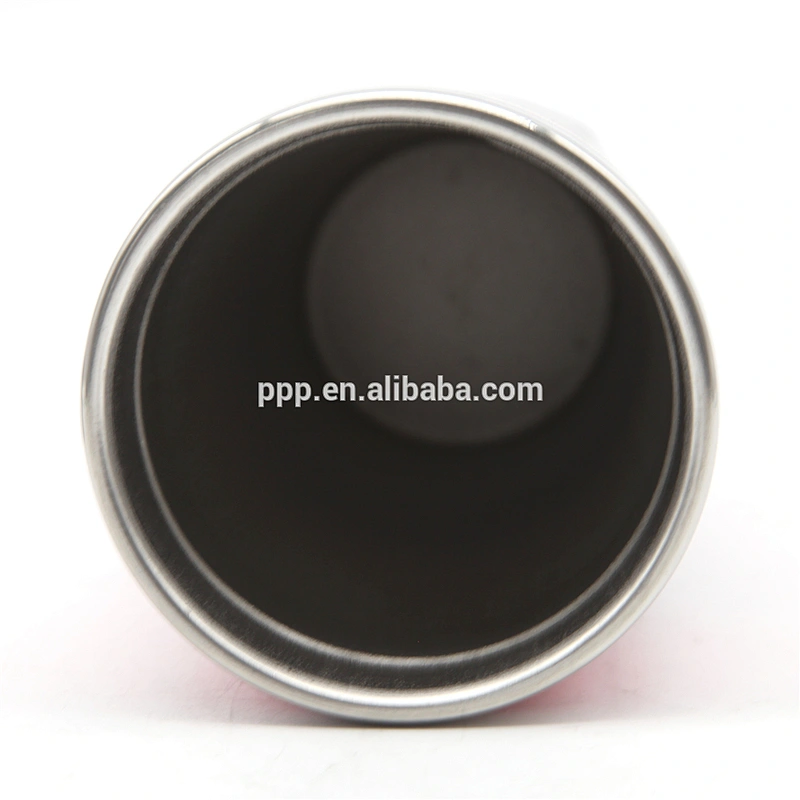 Hot sales fashionable product double wall inner stainless steel outer plastic auto mug