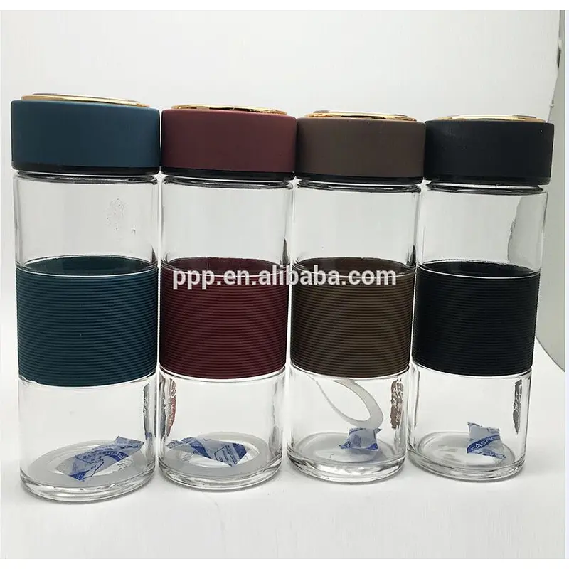 2017 New and Hot Selling Customized Unbreakable Glass Water Bottle Sports Bottle