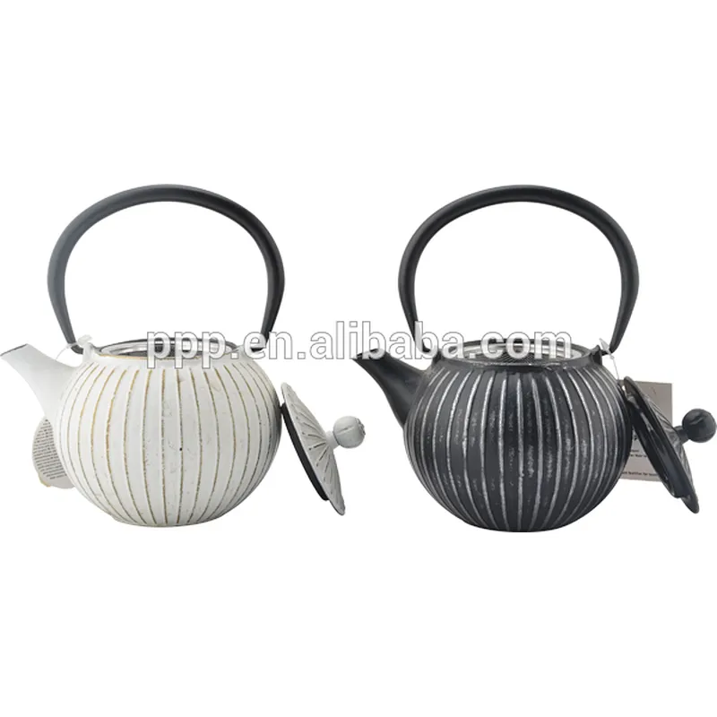 0.8L Lanternshaped Cast Iron Tea Kettles