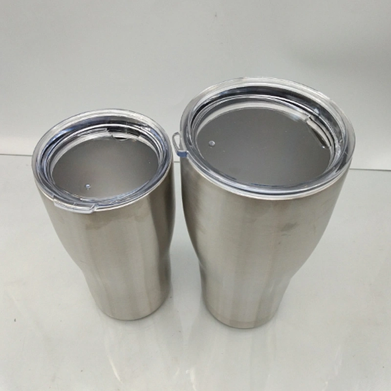 2019 New mold hot sell double wall 304 stainless steel vacuum insulated slim 20oz and 30oz tumbler