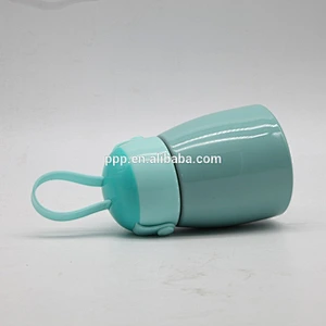Mini and cute 260ml double wall stainless steel vacuum water bottle with handle