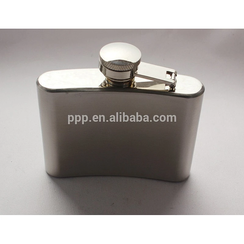 4oz mini flask leak-proof eco-friendly FDA LFGB stainless steel hip flask lead Pb free