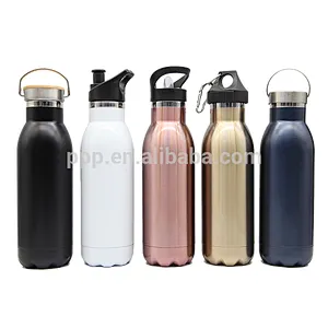 2018 double wall stainless steel vacuum cola bottle