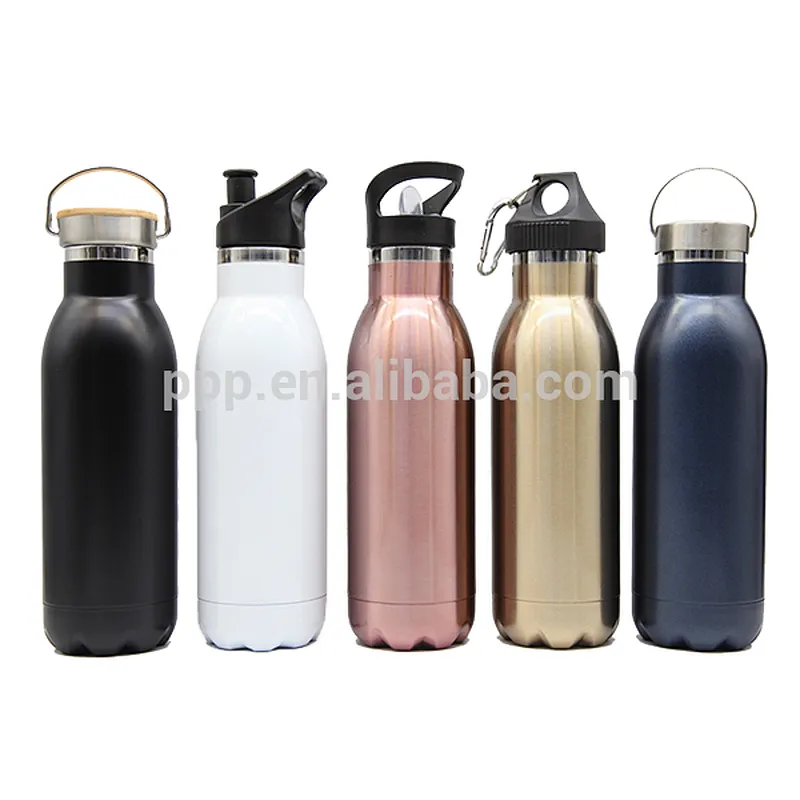 2018 double wall stainless steel vacuum cola bottle
