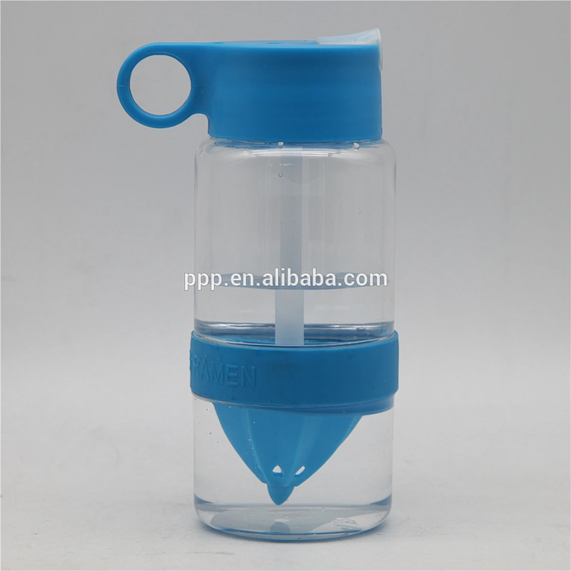 2017 best product single wall clear plastic cup lemon mug