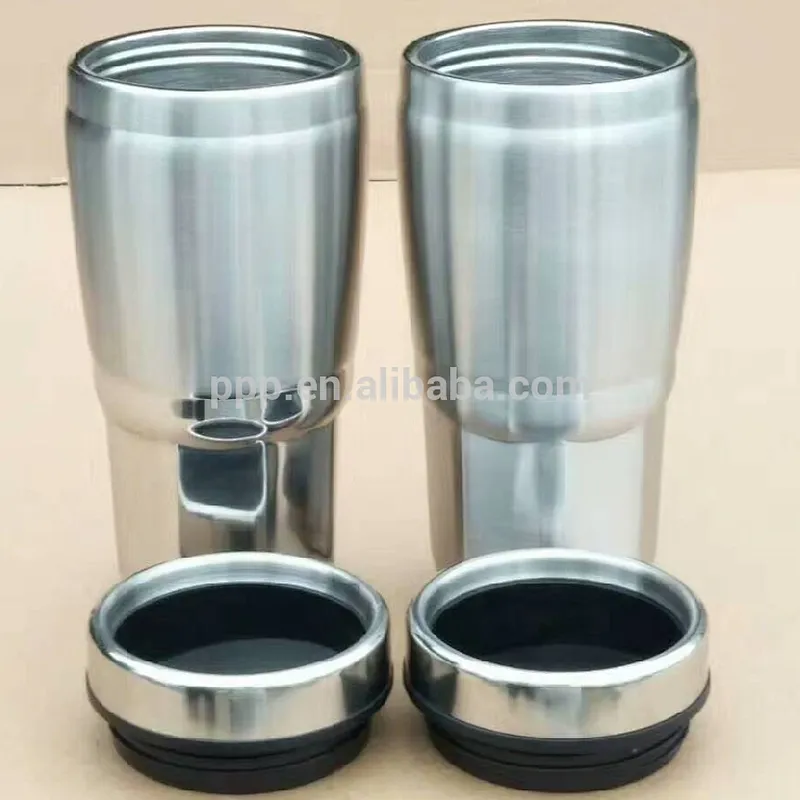 double wall stainless steel logo customized water bottle/vacuum insulted octagon auto mug/skid-proof antislip on bottom