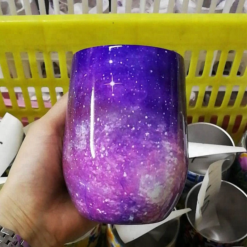 12oz lillyInspired double wall stainless steel vacuum insulated monogram stemless wine tumbler