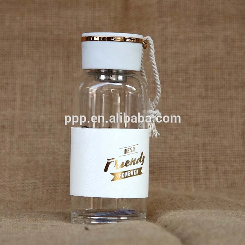USA hot sell Borosilicate Glass Sport Water Bottle