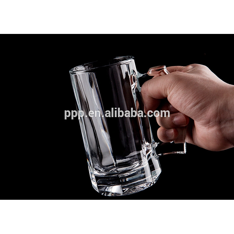 Hot Sale High Quality Transparent Sublimation Glass Beer Mug Without Handle