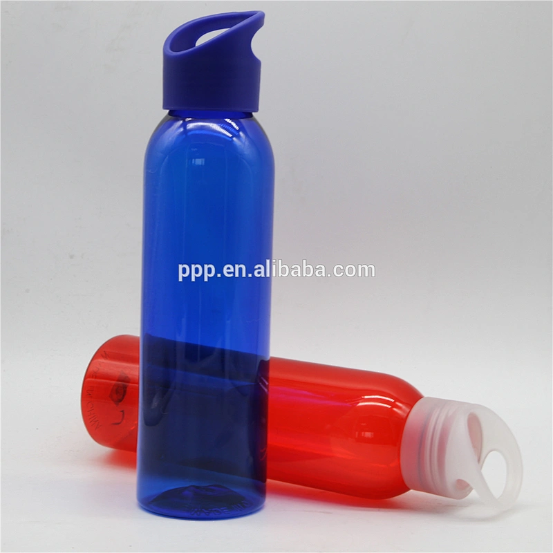 750ml BPA free single wall plastic sports water bottle