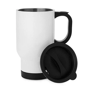 450ml Blank stainless steel sublimation coating tumbler DIY gift heat transfer printing mug with handle