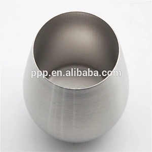 Hot Sell 10oz/14oz 18/8 Metal Stainless Steel Double Layer Insulated Vacuum Egg Shaped Wine Bottle To Material Coffee Cup