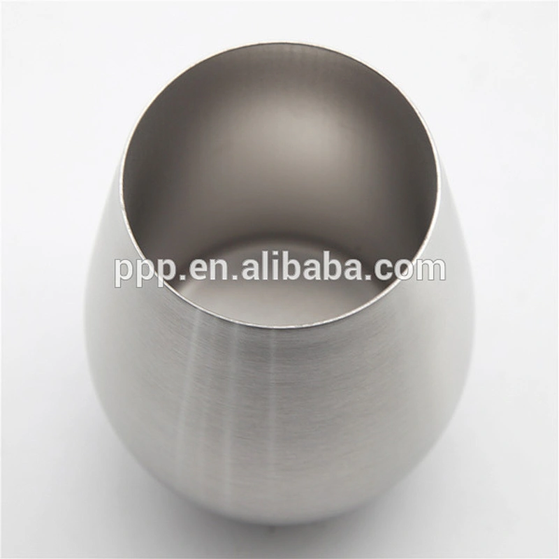Hot Sell 10oz/14oz 18/8 Metal Stainless Steel Double Layer Insulated Vacuum Egg Shaped Wine Bottle To Material Coffee Cup