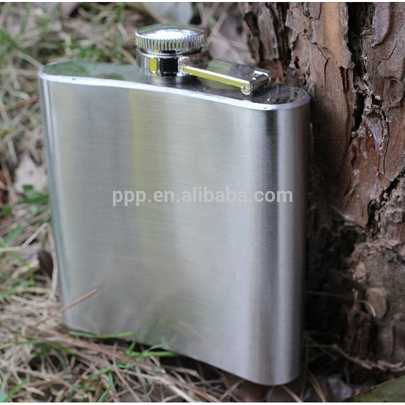 6oz mini flask leak-proof eco-friendly FDA LFGB stainless steel hip flask lead Pb free