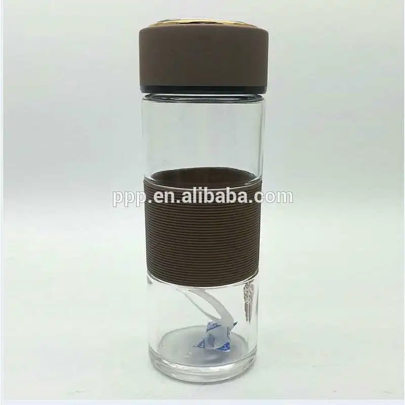 2017 New and Hot Selling Customized Unbreakable Glass Water Bottle Sports Bottle