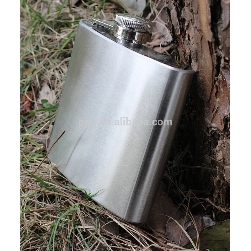 6oz mini flask leak-proof eco-friendly FDA LFGB stainless steel hip flask lead Pb free