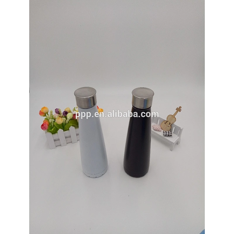 New design colorful double wall stainless steel vacuum water sports bottle