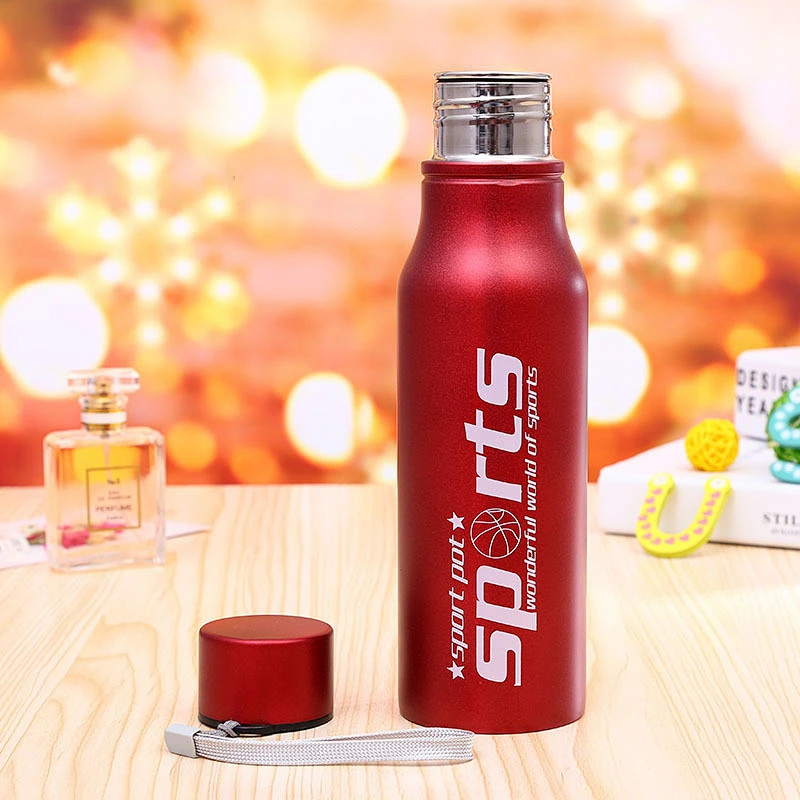 cheap hot sell promotion stainless steel water bottle TV shopping gift bottle can print LOGO