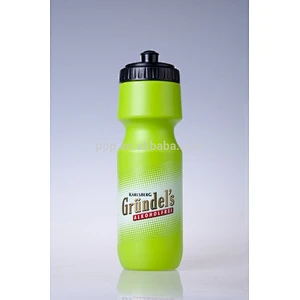 750ml BPA free plastic sports bottle health care water bottle bicycle hiking bottle HDPE PE material