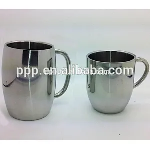 Double wall stainless steel custom logo printing coffee mug and beer