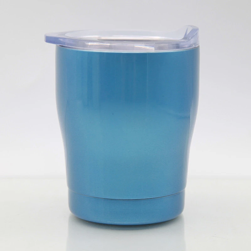 new design double wall stainless steel vacuum insulated 12oz wine tumbler with 20oz universal lids