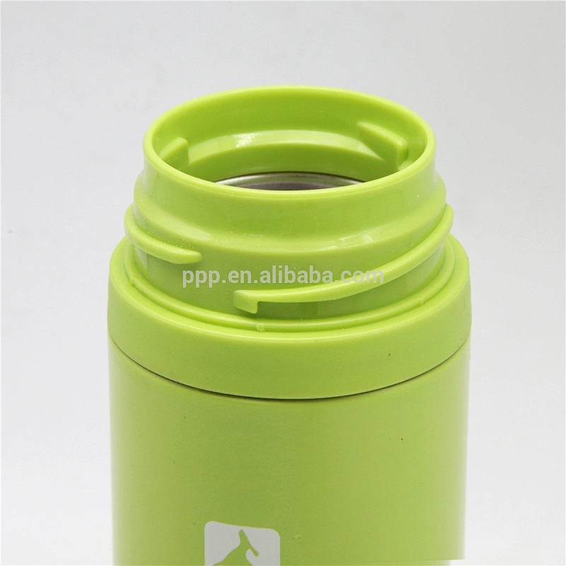 450ml double wall high-quality stianlss steel logo customized vacuum flask with shackle