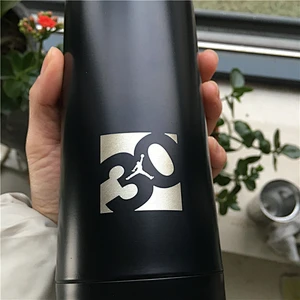 Wholesale single wall 750ml 304 stainless steel cola shaped sports water bottle