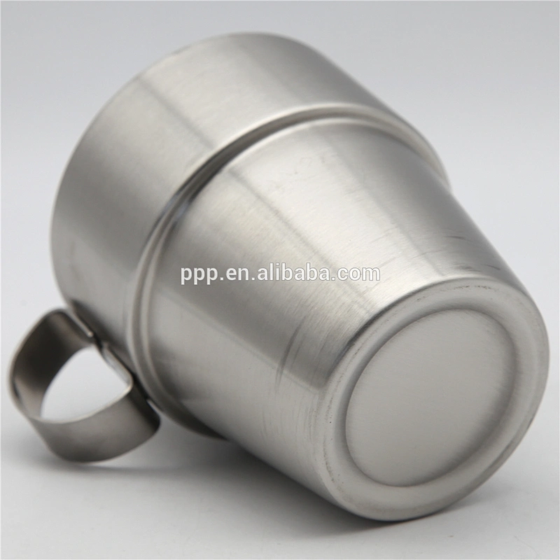 Double wall stainless steel BPA free insulated coffee mug with handle
