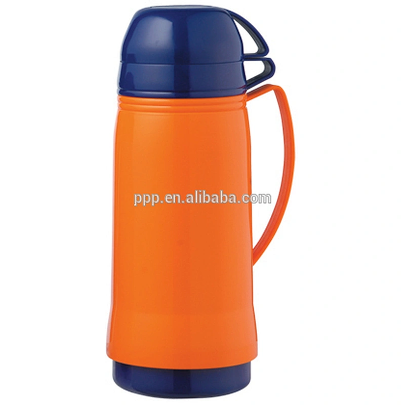 1.0L Plastic body vacuum jug with glass liner