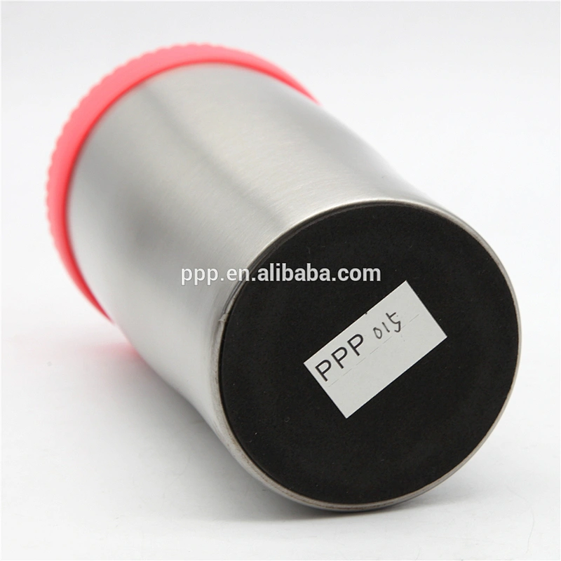 Double wall inner plastic outer stainless steel wholesale high quality water auto mug with lid