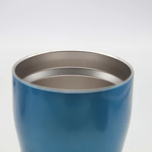 new design double wall stainless steel vacuum insulated 12oz wine tumbler with 20oz universal lids