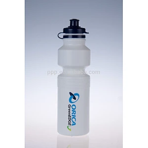 800ml BPA free plastic sports bottle with string water bottle bicycle hiking bottle HDPE PE material