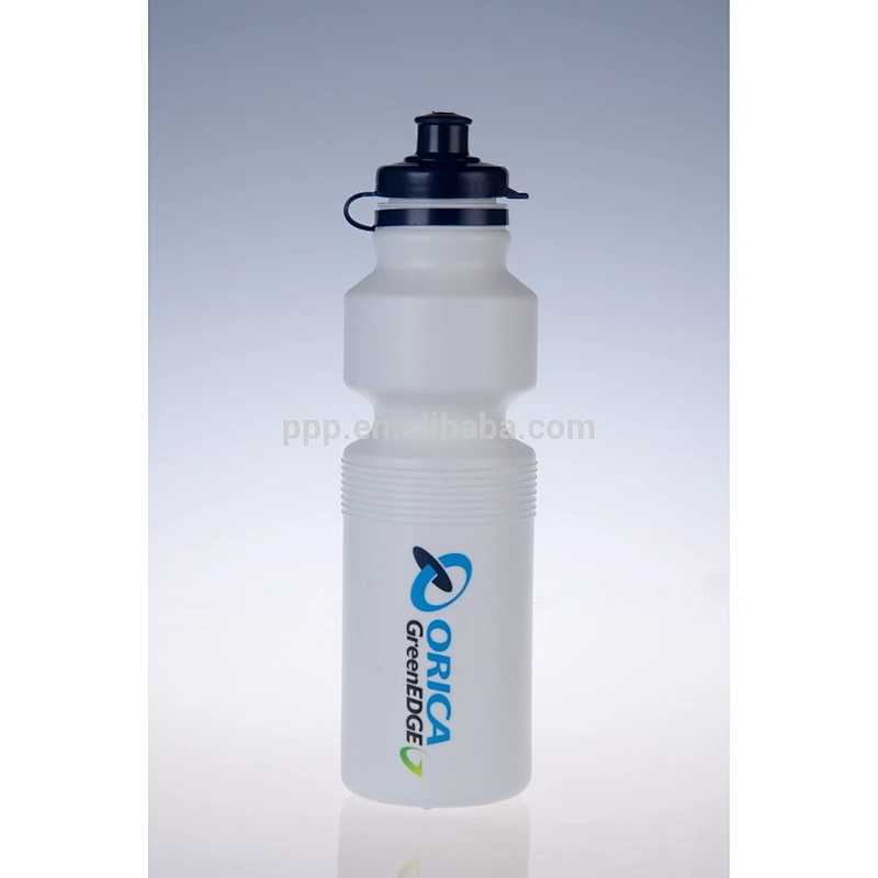800ml BPA free plastic sports bottle with string water bottle bicycle hiking bottle HDPE PE material
