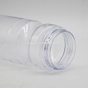 BPA free single wall plastic water bottle with handle and straw