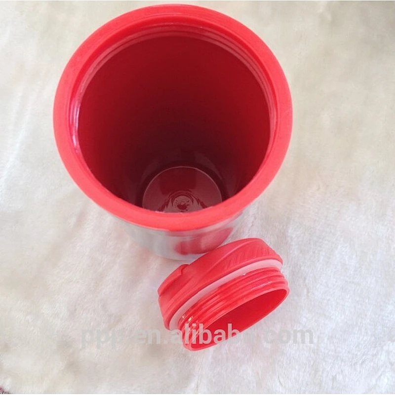 Insulated construction Travel Mug/ Blue Double Wall Stainless steel Drinking Tumbler/ Water Cup With Color Strip