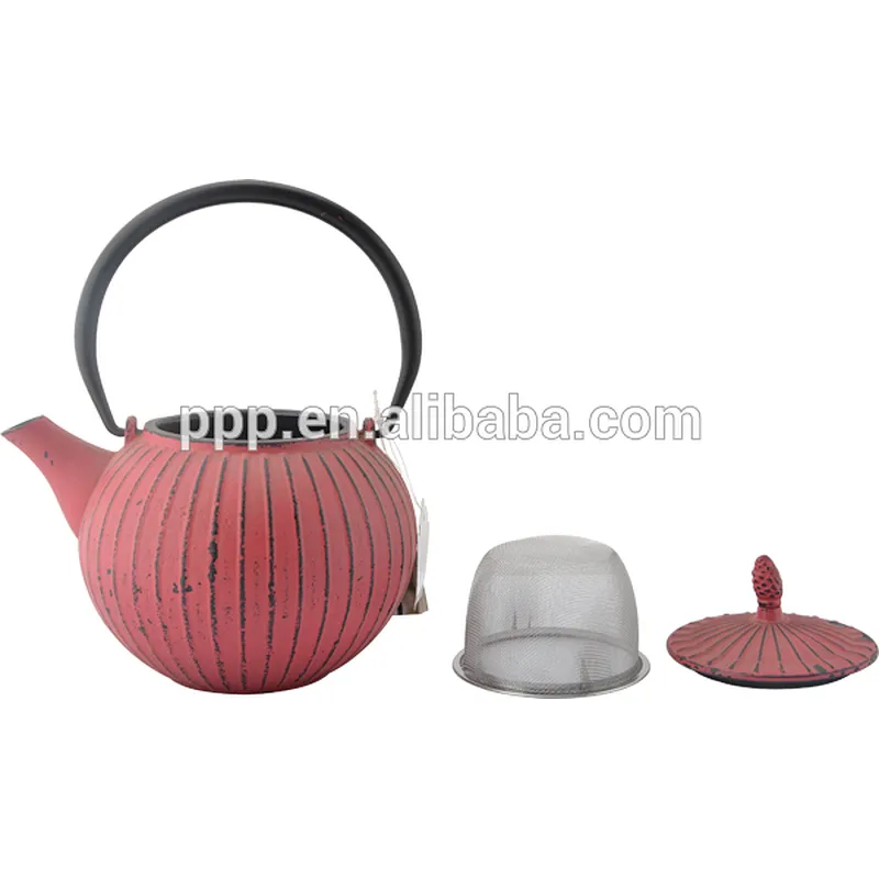 0.8L Lanternshaped Cast Iron Tea Kettles