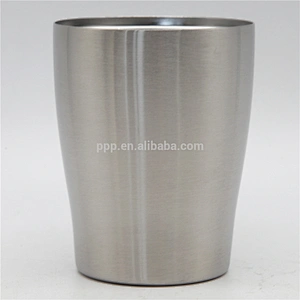 double wall stainless steel logo customized vacuum insulated beer mug/coffee mug with wide mouth and large capacity