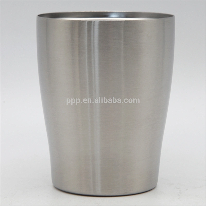 double wall stainless steel logo customized vacuum insulated beer mug/coffee mug with wide mouth and large capacity