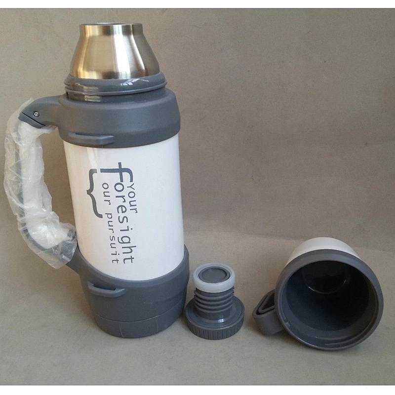 800ml Europe hot sale travel bottle with cups/ giant hot water bottle