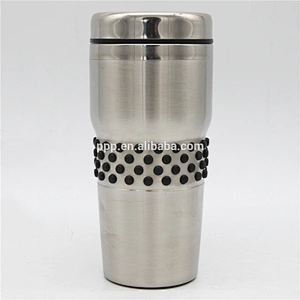 16 ounce double wall bpa free personalized insulated stainless steel office mug, auto mug