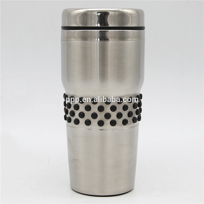 16 ounce double wall bpa free personalized insulated stainless steel office mug, auto mug