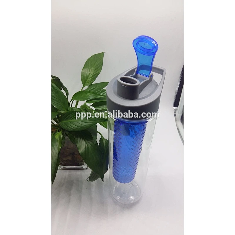 friendly water bottle with fruit Infuser with cap