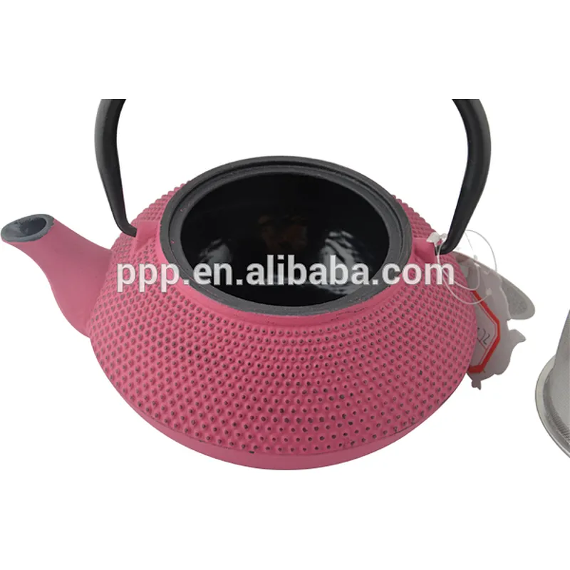 0.72L/ Tetsubin cast iron teapot Pink