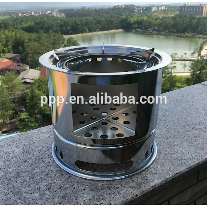 New Folding Stainless Steel BBQ Stove