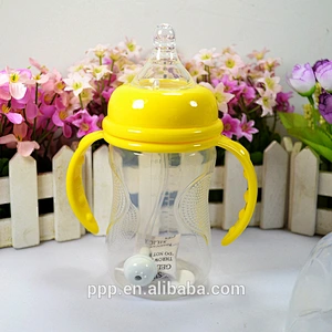 210ml ecofriendly BPA free heat resistant baby feeding bottle food grade reusable material
