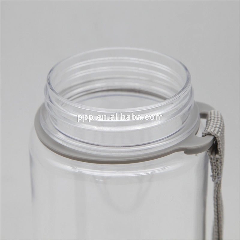 Single wall BPA Free sports plastic water bottle for bicycle