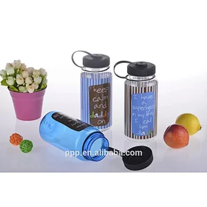 2015 wholesale plastic water bottle sports bottle