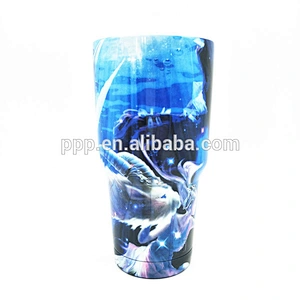 Wholesale BPA Free 2018 Hot Sell Double Wall 304 Stainless Steel Starry Dreamlike Sky 12 Constellation 30oz Mugs