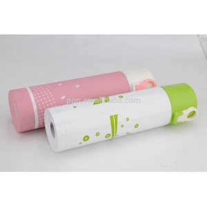 Fashionable double wall stainless steel vacuum insulated water tumbler with shackle/gifts for lovers/office-lady water bottle