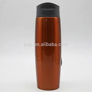 factory wholesale 500ml double wall stainless steel insulted water bottle/vacuum flask with new design sliding lid